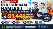 İŞKUR'dan Dev İstihdam Hamlesi: Kamu ve Özel Sektörde 91 Bin 444 Personel ve İşçi Alımı Başladı
