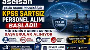 ASELSAN Çelik Kubbe Projesi İçin KPSS Şartsız Personel Alımı Başladı! Mühendis Kadrolarında Başvurular Alınıyor