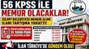 56 KPSS Puanıyla Memur Adayları Mülakata Çağrıldı! Silopi Belediyesi İlanı Tartışma Yarattı