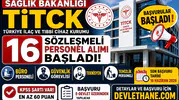Sağlık Bakanlığı TİTCK 16 Sözleşmeli Personel Alımı Başladı! Büro Personeli, Güvenlik Görevlisi, Teknisyen ve Temizlik Personeli Alınacak
