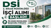 DSİ 2. Bölge Müdürlüğü İşçi Alımı Başladı! Ön Lisans Mezunlarına Başvuru Fırsatı