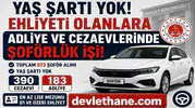 573 Şoför Alımı Yapacak! Yaş Şartı Aranmıyor, Ehliyeti Olanlar İçin Başvurular Başlıyor