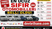 Temmuz 2026’nın En Ucuz Sıfır Otomobilleri Belli Oldu! İşte Güncel Kampanyalı Fiyatlar