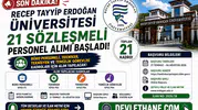 Recep Tayyip Erdoğan Üniversitesi 21 Sözleşmeli Personel Alımı Başladı! Büro Personeli, Tekniker, Teknisyen ve Temizlik Görevlisi Alınacak