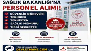 Sağlık Bakanlığı'na Güvenlik Görevlisi, Tekniker, Teknisyen, Sağlık Memuru ve Tıbbi Sekreter Alımı! KPSS Tercihleriyle Mülakatsız Personel Alınacak