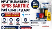 Devlet Hastanelerine KPSS Şartsız İşçi Alımı Başladı! İŞKUR İUP Kapsamında Başvurular Alınıyor