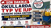Son Dakika: Okullarda TYP ve İUP Dönemi Sona Eriyor! Yeni Personel Sistemi Açıklandı