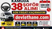 Kamuda 38 Şoför Alımı İçin Son Gün Yaklaşıyor! B, CE, D ve D1 Ehliyeti Olanlar Başvurabilecek
