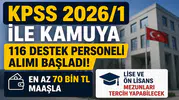 KPSS 2026/1 Tercihleri Başladı! Kamuya 69 Kurumda 2.083 Memur Alımı Yapılacak: İşte Kadrolar, Başvuru Şartları ve Tüm Detaylar