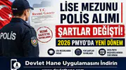 Lise Mezunu Polis Alımı Şartları Değişti! Resmi Gazete'de Yayımlandı: 2026 PMYO Başvurularında Yeni Dönem
