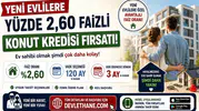 Yeni Evlilere Yüzde 2,60 Faizli Konut Kredisi Fırsatı! 120 Ay Vade ve 3 Ay Erteleme Seçeneği Açıklandı