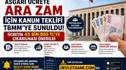 Asgari Ücrete Ara Zam İçin Kanun Teklifi TBMM'ye Sunuldu! Ücretin 45 Bin 800 TL'ye Çıkarılması Önerildi