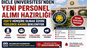 Dicle Üniversitesi'nden Yeni Personel Alımı Hazırlığı! 200'ü Hemşire Olmak Üzere Yüzlerce Kadro Bekleniyor