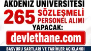 Akdeniz Üniversitesi 265 Sözleşmeli Personel Alımı Yapacak: Başvuru Şartları ve Tarihler Açıklandı
