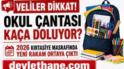 Veliler Dikkat! Okul Çantası Kaça Doluyor? 2026 Kırtasiye Masrafında Yeni Rakam Ortaya Çıktı