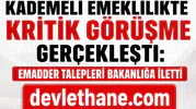 Kademeli Emeklilikte Kritik Görüşme Gerçekleşti: EMADDER Talepleri Bakanlığa İletti