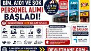 BİM, A101 ve ŞOK Personel Alımı Başladı: 1.078 İşçi İçin İŞKUR Başvuru Detayları
