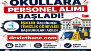 Okullara Personel Alımı Başladı: İŞKUR Üzerinden Temizlik Görevlisi Başvuruları Açıldı