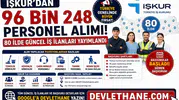 İŞKUR’dan 96 Bin 248 Personel Alımı: 80 İlde Güncel İş İlanları Yayımlandı