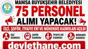 Manisa Büyükşehir Belediyesi 75 Personel Alımı Yapacak! İşçi, Şoför, İtfaiye Eri ve Mühendis Kadroları Açıldı