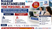 İŞKUR’dan Hastanelere Yeni Personel Alımı: Sekreter ve Hasta Kabul-Kayıt Görevlisi Başvuruları