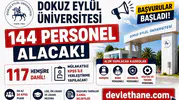 Dokuz Eylül Üniversitesi 144 Personel Alacak! 117 Hemşire Dahil Mülakatsız KPSS ile Yerleştirme Yapılacak