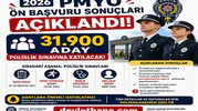 2026 PMYO Ön Başvuru Sonuçları Açıklandı: 31 Bin 900 Aday Polislik Sınavına Katılacak