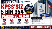 İŞKUR’dan KPSS’siz 5 Bin 354 Personel Alımı! Güvenlik ve Temizlik Görevlisi İlanları Yayımlandı