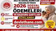 Aile ve Sosyal Hizmetler Bakanlığı'ndan Kadınlara Destek! 2026 Sosyal Yardım Ödemeleri ve Başvuru Şartları Açıklandı