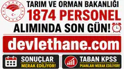 Tarım ve Orman Bakanlığı 1874 Personel Alımında Son Gün! Sonuçlar ve Taban KPSS Puanları Merak Ediliyor