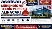 ASELSAN KPSS'siz Personel Alımı Başladı! İş Başvuru Formu Yayımlandı, Mühendis ve Teknik Personel Alınacak
