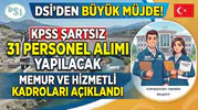 DSİ KPSS Şartsız 31 Personel Alımı Yapacak: Memur ve Hizmetli Kadroları Açıklandı