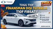Togg’dan Eylül Kampanyası! 584 Bin 980 TL’den Başlayan Finansman Dışı Tutarla T10F Fırsatı