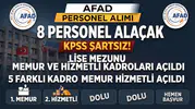 AFAD KPSS Şartsız 8 Personel Alacak: Lise Mezunu Memur ve Hizmetli Kadroları Açıldı