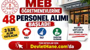 MEB Öğretmenevlerine 48 Personel Alımı Başladı! 3 İlde Aşçı, İşçi ve Dağıtım Elemanı Alınacak