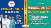 Kırıkkale İl Sağlık Müdürlüğü KPSS Şartsız İşçi Alıyor! İŞKUR Başvuruları Açıldı