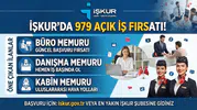 İŞKUR’da 979 Açık İş Fırsatı! Büro Memuru, Danışma Memuru ve Kabin Memuru İlanları Öne Çıktı