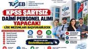 TÜSEB KPSS Şartsız Daimi Personel Alımı Yapacak! Lise Mezunları Başvurabilecek