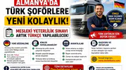 Almanya’da Türk Şoförlere Yeni Kolaylık: Mesleki Yeterlilik Sınavı Artık Türkçe Yapılabilecek