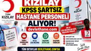 Kızılay KPSS Şartsız Hastane Personeli Alıyor: En Az Lise Mezunları İçin Başvuru Fırsatı