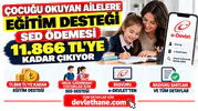 Çocuğu Okuyan Ailelere Eğitim Desteği: SED Ödemesi 11.866 TL’ye Kadar Çıkıyor – Başvuru e-Devlet’ten