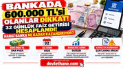 Bankada 600 Bin TL'si Olanlar Dikkat! 32 Günlük Faiz Getirisi Hesaplandı: Hangi Banka Ne Kadar Kazandırıyor?