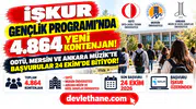 İŞKUR Gençlik Programı’nda 4.864 yeni kontenjan: ODTÜ, Mersin ve Ankara Müzik’te başvurular 24 Ekim’de bitiyor