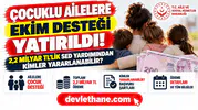 Çocuklu ailelere Ekim desteği yatırıldı: 2,2 milyar TL’lik SED yardımından kimler yararlanabilir?