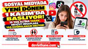 Sosyal Medyada Yeni Dönem 1 Kasım'da Başlıyor! 15 Yaş Altına Yasak, Mevcut Hesaplara Yaş Doğrulaması Geliyor