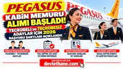 Pegasus Kabin Memuru Alımı Başladı! Tecrübeli ve Tecrübesiz Adaylar İçin 2026 Başvuru Şartları Açıklandı