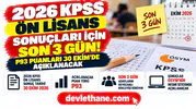 2026 KPSS Ön Lisans sonuçları için son 3 gün: P93 puanları 30 Ekim’de açıklanacak