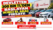 Devletten 300 Bin TL'den Başlayan İkinci El Araç Fırsatı! Ticaret Bakanlığı E-İhale Satışları Başladı