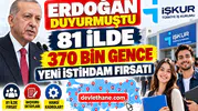 Erdoğan Duyurmuştu: İŞKUR'dan 81 İlde 370 Bin Gence Yeni İstihdam Fırsatı