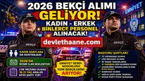 2026 Bekçi Alımı Geliyor! Kadın-Erkek Binlerce Personel Alınacak